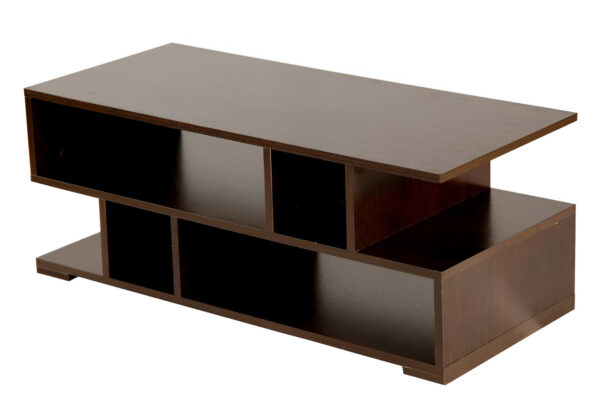 Ammu's Siena Engineered Wood Coffee Table (Dark Wenge, Matte Finish) - Image 2
